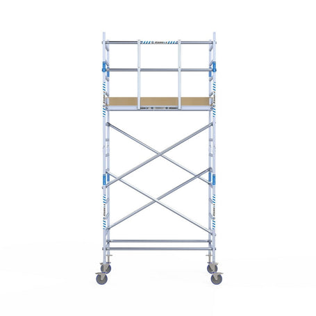 Rolsteiger Alumexx Light 90x190 5,2m werkhoogte tegen de gevel