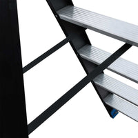 Bordestrap zwart 5 treden - Limited Edition