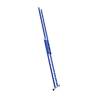 Eurostairs Reform ladder dubbel recht 2x10 sporten BLAUW