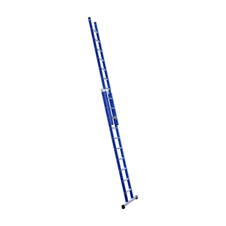 Eurostairs Reform ladder dubbel recht 2x10 sporten BLAUW