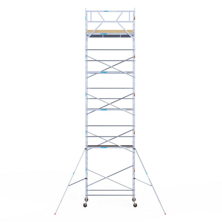 Rolsteiger Basic 135x250 11,2m werkhoogte tegen de gevel
