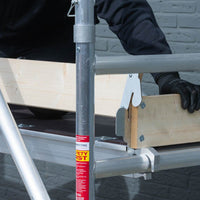 Rolsteiger Basic 135x305 6,2m werkhoogte tegen de gevel