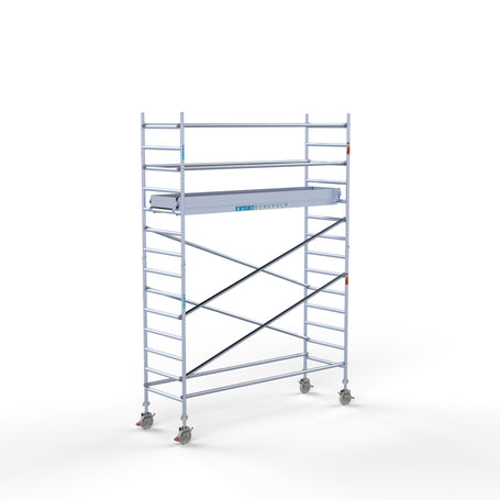 Rolsteiger Original 90x305 5,2m werkhoogte tegen de gevel