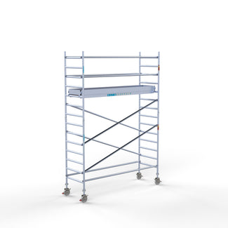 Rolsteiger Original 90x305 5,2m werkhoogte tegen de gevel