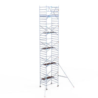 Rolsteiger Original  135x190 11,2m werkhoogte carbon vloer tegen de gevel