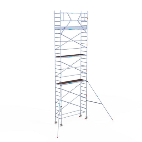 Rolsteiger Original  75x250 9,2m werkhoogte carbon vloer tegen de gevel