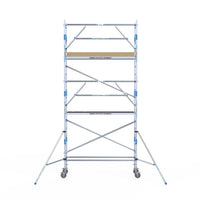 Rolsteiger Alumexx Extra 75x250 6,2m werkhoogte tegen de gevel