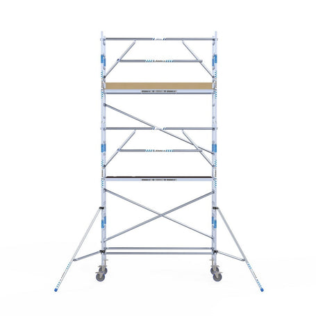Rolsteiger Alumexx Extra 75x250 6,2m werkhoogte tegen de gevel