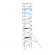 Rolsteiger Original  75x190 10,2m werkhoogte carbon vloer tegen de gevel