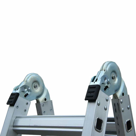 Vouwladder telescopisch 4x4 Silver