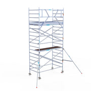Rolsteiger Original  135x250 6,2m werkhoogte carbon vloer tegen de gevel