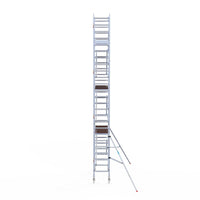 Rolsteiger Original  75x190 8,2m werkhoogte carbon vloer tegen de gevel