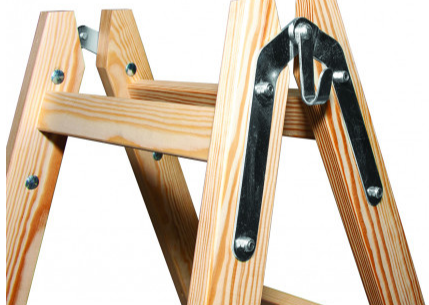 Silva dubbele trap 2x3 | Houten schildertrap