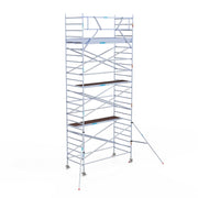 Rolsteiger Original  135x305 8,2m werkhoogte carbon vloer tegen de gevel
