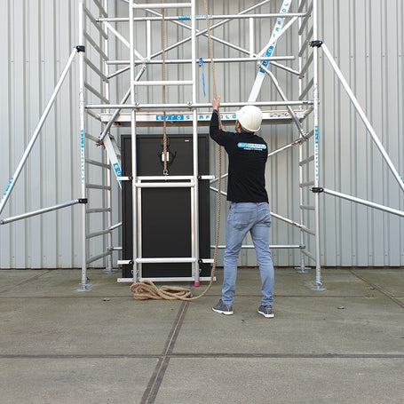 Solarlift 10,2m werkhoogte 250 cm