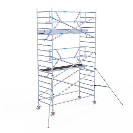 Rolsteiger Professional 135x305 6,2m werkhoogte tegen de gevel