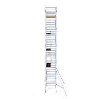 Rolsteiger Alumexx Extra 135x250 11,2m werkhoogte tegen de gevel