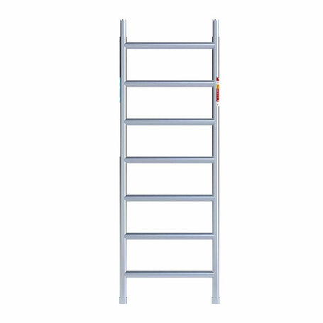 Rolsteiger Original  75x190 8,2m werkhoogte carbon vloer tegen de gevel