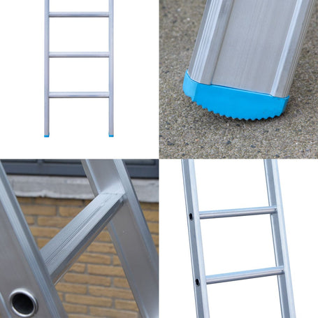 Eurostairs Ladder enkel recht 1x10 sporten