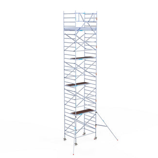 Rolsteiger Original  135x190 10,2m werkhoogte carbon vloer tegen de gevel