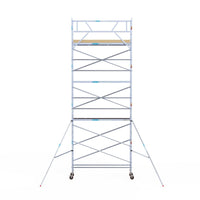 Rolsteiger Basic 75x305 9,2m werkhoogte tegen de gevel