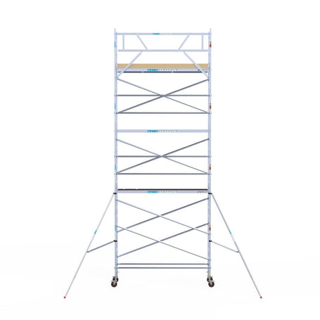 Rolsteiger Basic 75x305 9,2m werkhoogte tegen de gevel