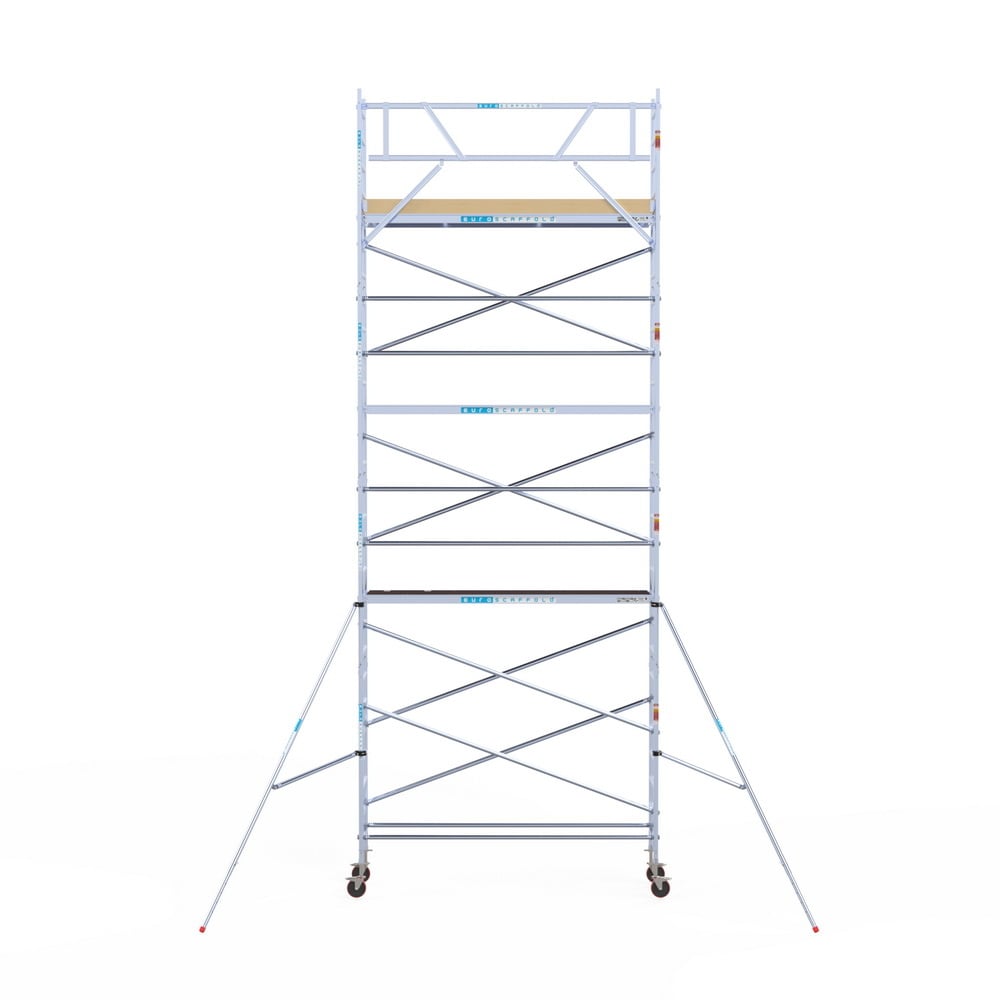 Rolsteiger Basic 75x305 9,2m werkhoogte tegen de gevel
