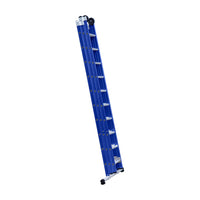 Eurostairs Reform ladder driedubbel recht 3x10 sporten BLAUW