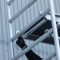 Rolsteiger Basic 75x250 4,2m werkhoogte tegen de gevel