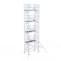 Rolsteiger Professional 135x250 10,2m werkhoogte tegen de gevel