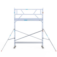 Rolsteiger Professional 75x305 5,2m werkhoogte tegen de gevel
