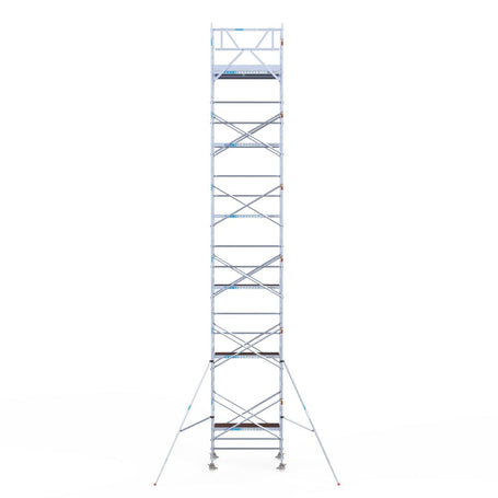 Rolsteiger Original  135x190 13,2m werkhoogte carbon vloer tegen de gevel