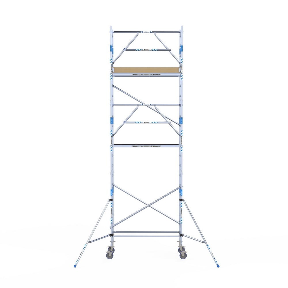 Rolsteiger Alumexx Extra 75x190 7,2m werkhoogte tegen de gevel