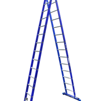 ASC XD Premium Ladder 2x14 recht met stabiliteitsbalk