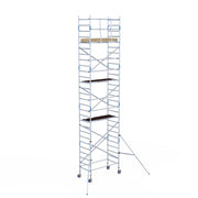 Rolsteiger Alumexx Light 90x190 9,2m werkhoogte tegen de gevel