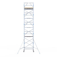 Rolsteiger Alumexx Extra 135x190 11,2m werkhoogte tegen de gevel