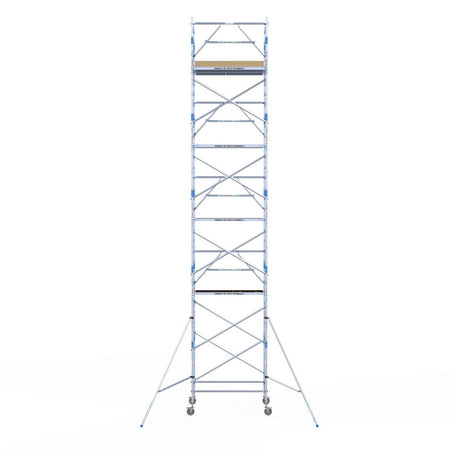 Rolsteiger Alumexx Extra 135x190 11,2m werkhoogte tegen de gevel