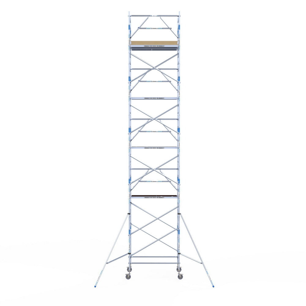 Rolsteiger Alumexx Extra 135x190 11,2m werkhoogte tegen de gevel