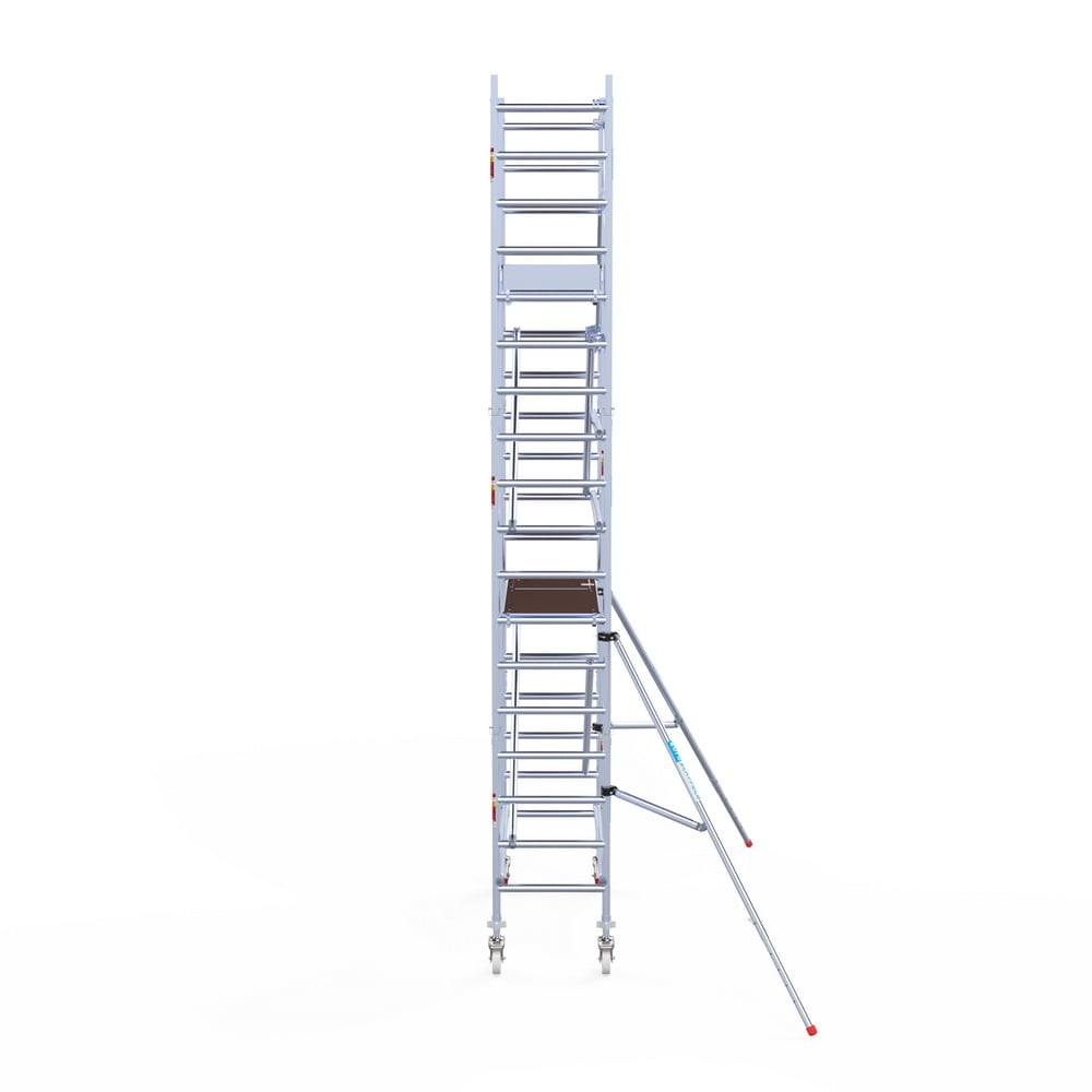 Rolsteiger Original  75x190 6,2m werkhoogte carbon vloer tegen de gevel