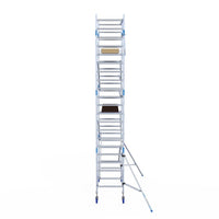 Rolsteiger Alumexx Light 90x250 7,2m werkhoogte tegen de gevel