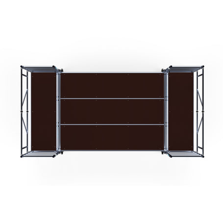 Stukadoors werkplatform 190x400x3m werkhoogte