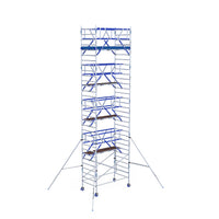 Steigeraanhanger 250 afsluitbaar + Rolsteiger AGS 135x250x10,2m werkhoogte