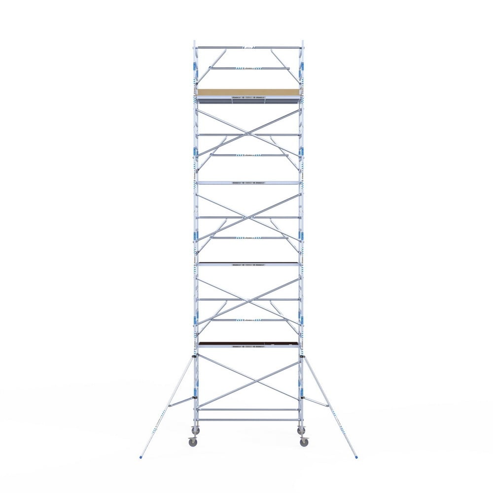Rolsteiger Alumexx Extra 135x250 10,2m werkhoogte tegen de gevel