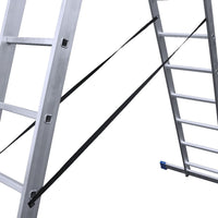 Alumexx driedelige Reformladder 3x9 sporten