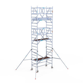 Rolsteiger Professional 90x190 7,2m werkhoogte carbon vloer vrijstaand