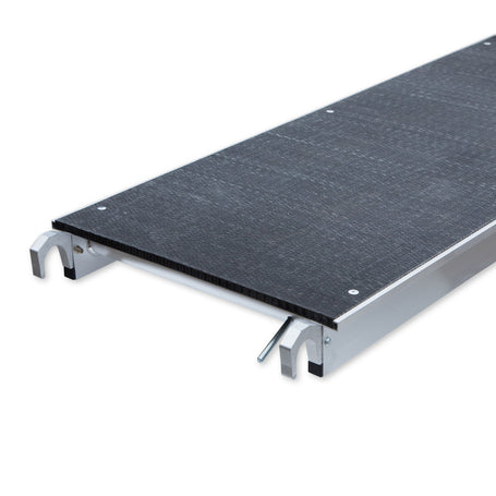 Steigeraanhanger 250 + Rolsteiger Standaard 135x250 10,2m werkhoogte carbon vloer