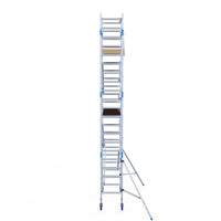 Rolsteiger Alumexx Light 75x190 7,2m werkhoogte tegen de gevel