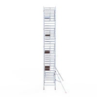 Rolsteiger Professional 135x250 10,2m werkhoogte tegen de gevel