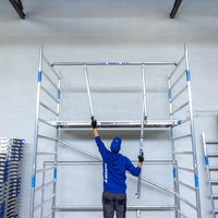 Rolsteiger Alumexx Extra 135x250 7,2m werkhoogte tegen de gevel