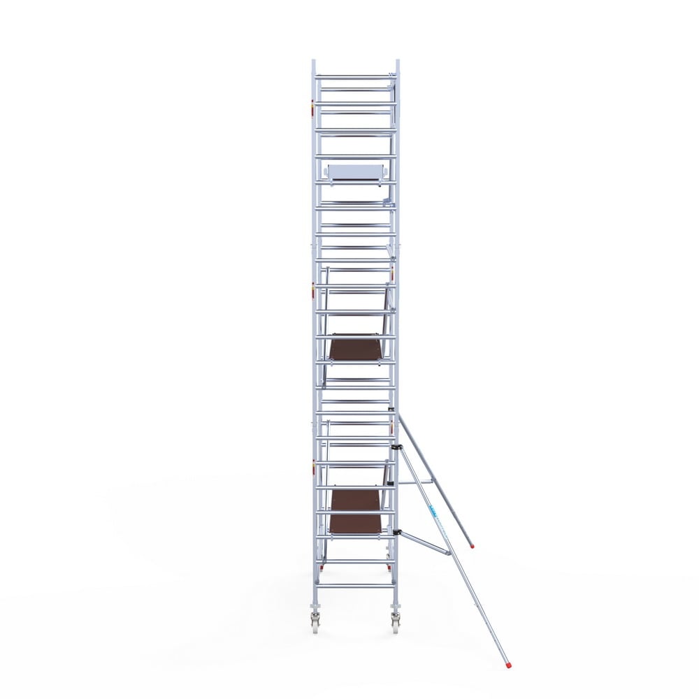 Rolsteiger Original  90x250 7,2m werkhoogte carbon vloer tegen de gevel